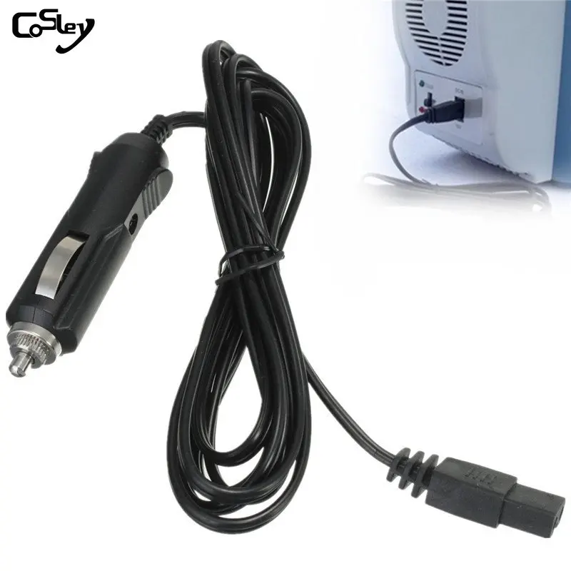 

DC 12V 2M Car Cooler Cool Box 2 Pin Mini Fridge Lead Cable Plug Cigarette Lighter Power Cord Auto Electronic Accessories