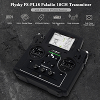 Flysky Paladin PL18 2.4G 18CH Radio Transmitter with FS-FTr10 FTr16S Receiver HVGA 3.5 Inch TFT Touching Screen for RC FPV Racin