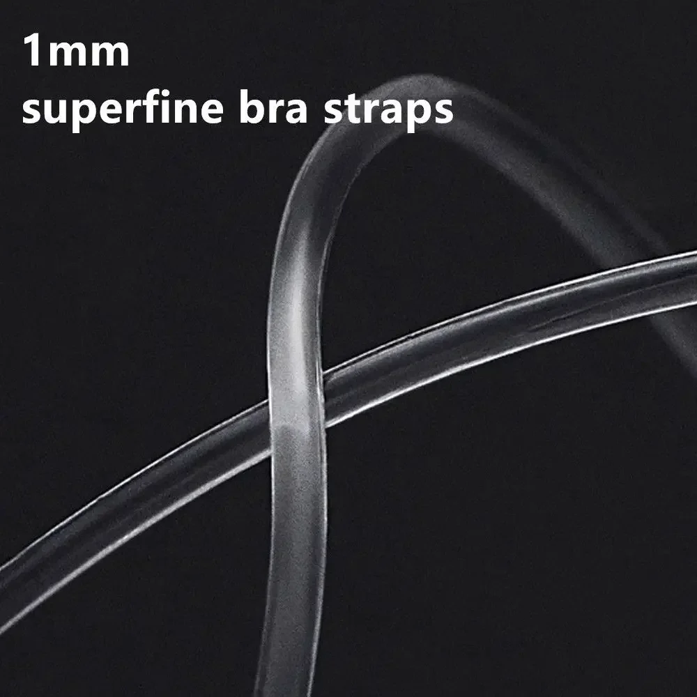 1 Pair Fashion Adjustable Party Evening Invisible Straps Bra Strap Transparent Dress Underwear Accessories Party Shoulder Straps