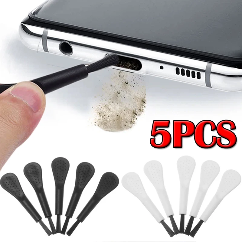 1/5PCS Universal Cleaning Brush Bluetooth Wireless Earphone Dust Removal Tool for IPhone Samsung Huawei Phone Charging Port Hole