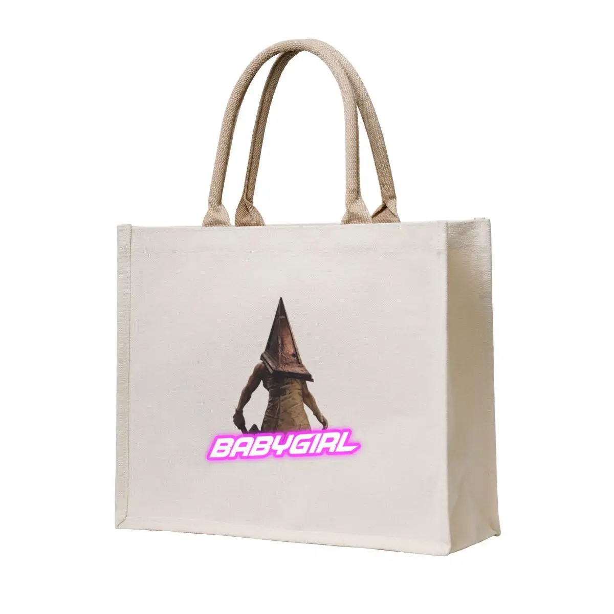 Babygirl Pyramid Head Silent Hill 2 remake Tote Bag Cloth bags shopper bag women canvas