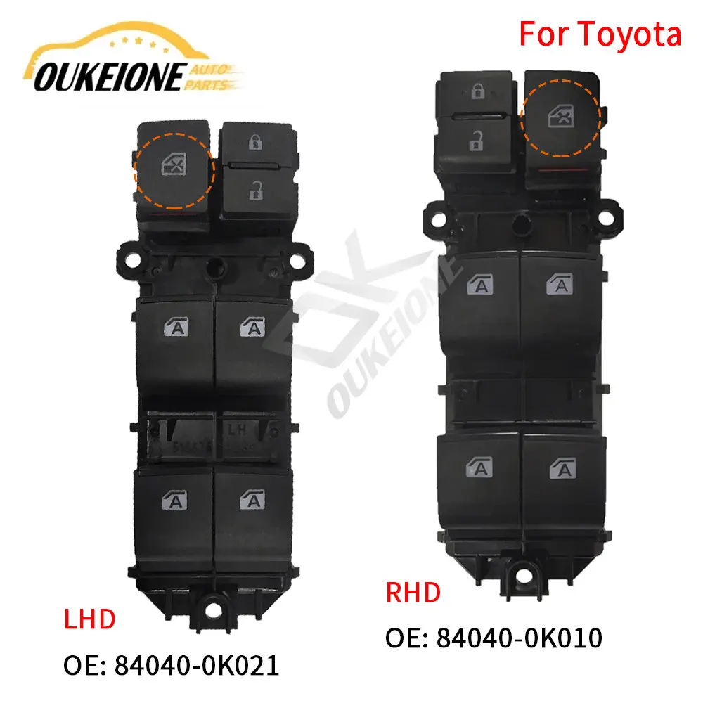 

For Toyota Fortuner Hilux 4Runner 4 Runner Truck Innova Kijang 2015 2016 2017 2018 Electric Window Switch Glass Lifter Button