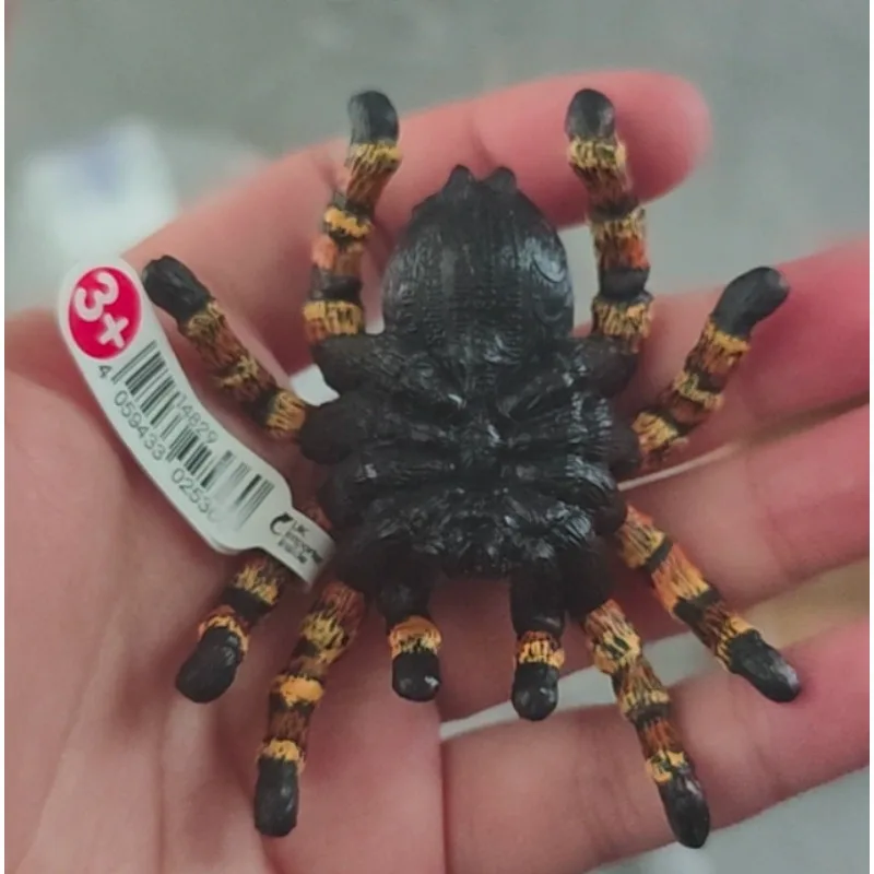Schleich Tarantula Spider Animal Figure Realistic PVC Insect Model,Educational Science  Simulation Arachnid Collectible Figurine