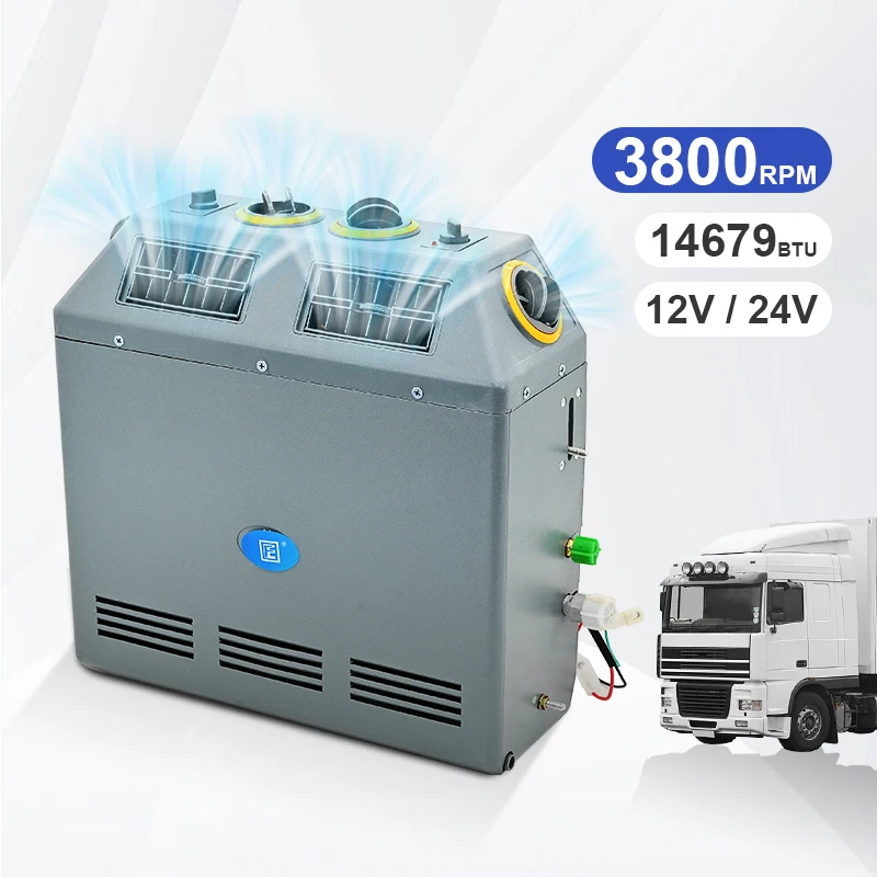 505 Vertical Single Cooled Air Conditioner Universal Car air conditioning Evaporator Assembly For Trucks Bulldozers Tractors