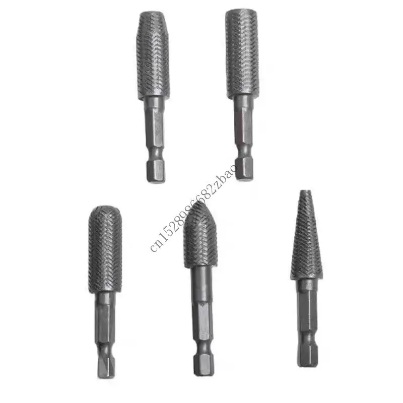 H7EA 5PCS DRILE BIT METAL OTARY OTARY BURR BIT BIT FIREDERS MINDERS MEARING RASP