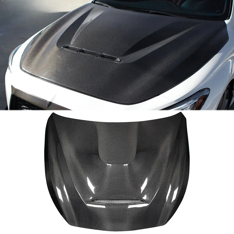

For Infiniti Infiniti Q50 Q50L Modified Carbon Fiber GTS Cover Open Hood Cover