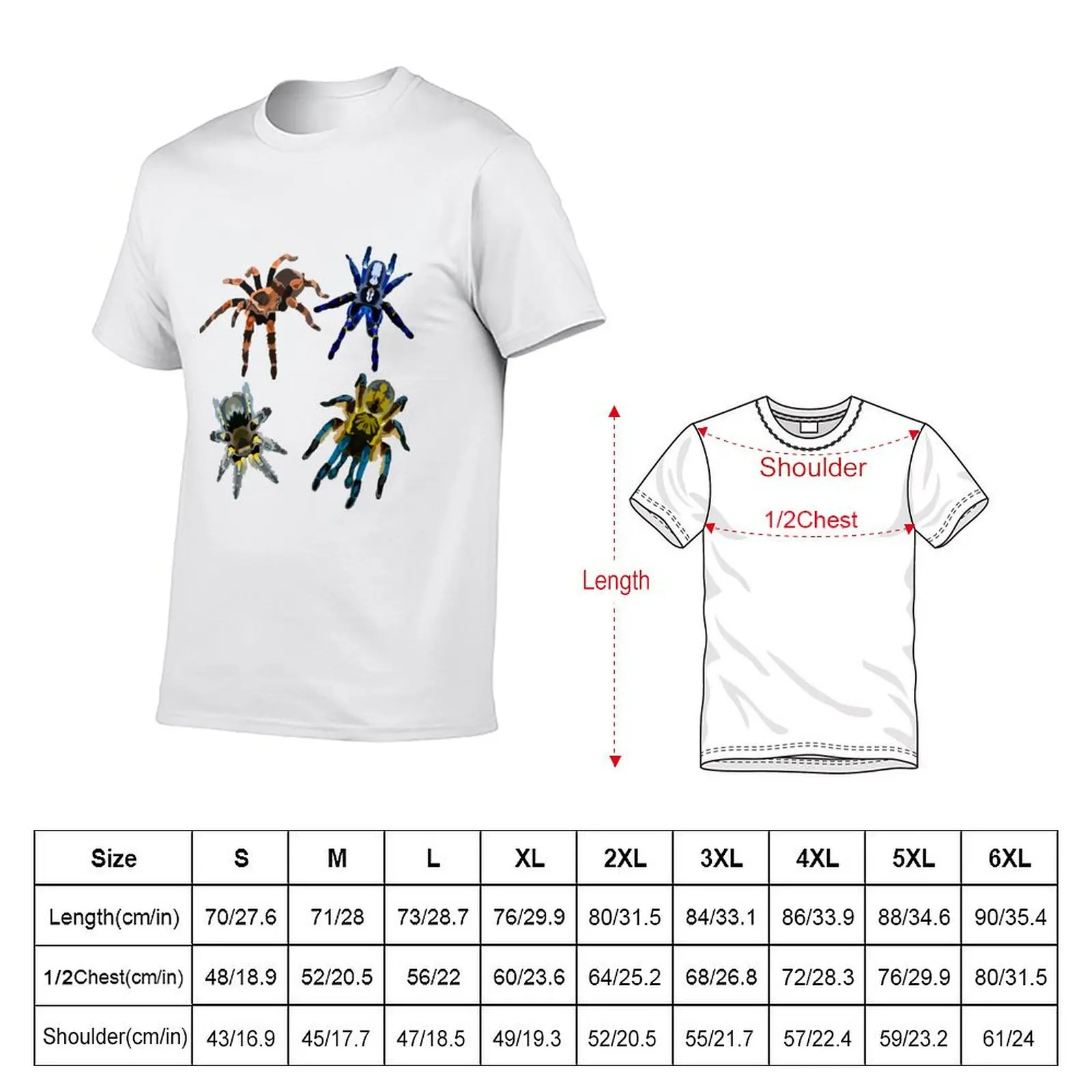 T it for Tarantula T-Shirt rapper graphic tees plain mens t shirts