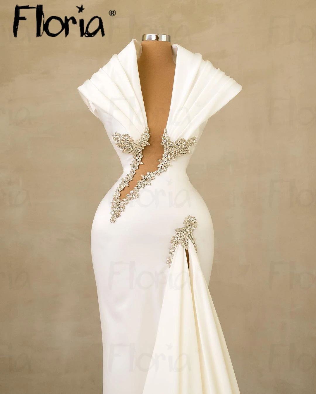 Belle robe de soirée formelle pour femme, robe de cérémonie de mariage, perle argentée faite à la main, fête de la mariée, quel que soit le trio, 6 styles