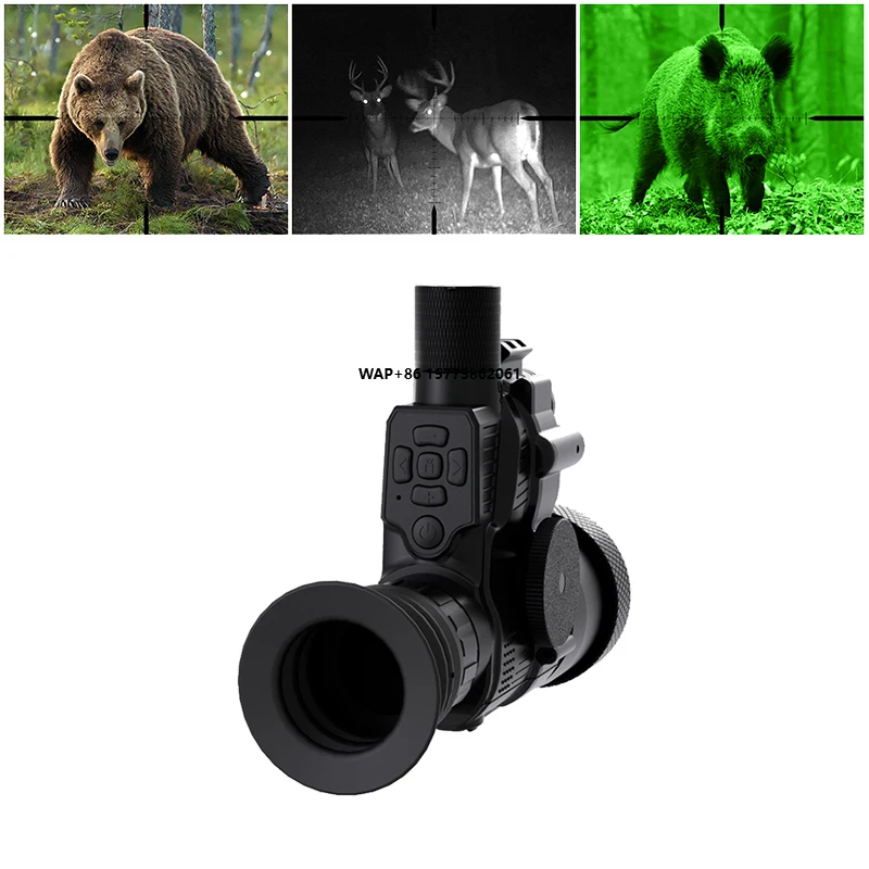 Hunting Night Visions NV700S Magnification 4x-14x Waterproof Monocular Red Dot & Lser Scope Night Vision Red Dot Scope
