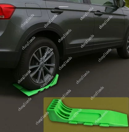 Trailer Interlocking Plastic Tire Skates for Ramp Wrecker Operations