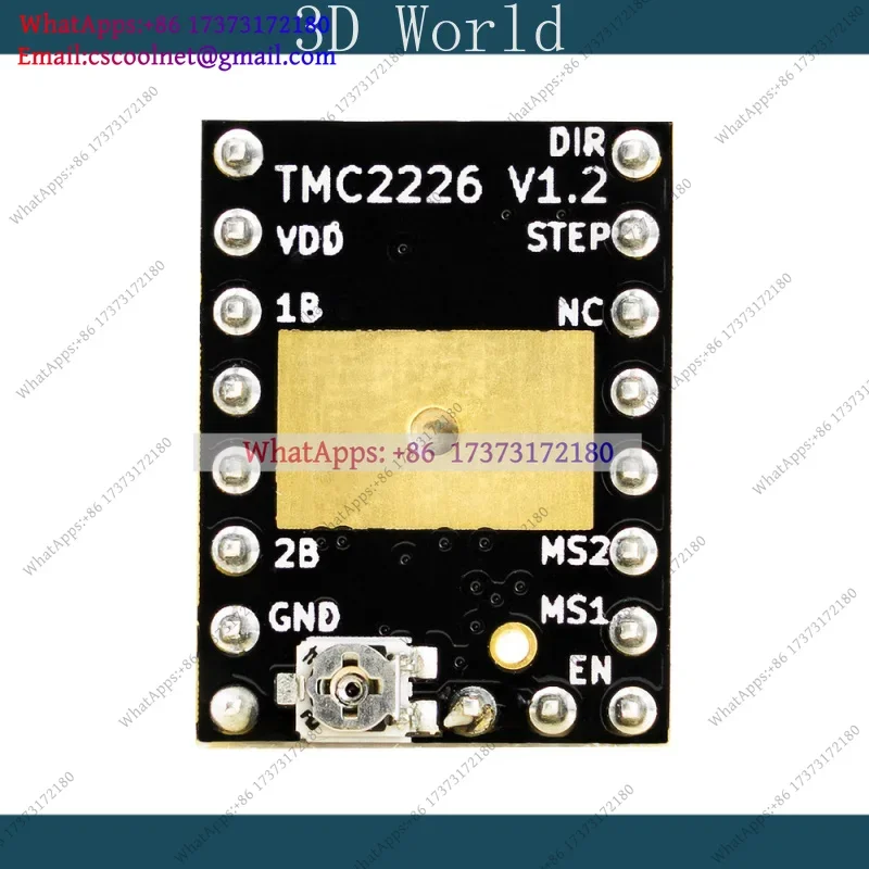 JS04 Suitable for Makerbase MKS TMC2226 stepper motor driver StepStick 3D printer accessories