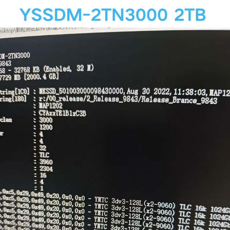 New YSSDM-2TN3000 2TB Solid State Drive Fast Shipping