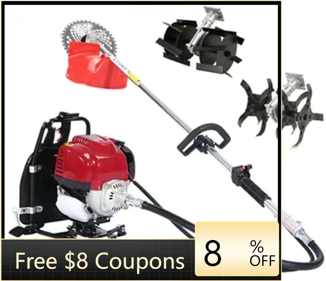 

XMSJ Farm Garden Grass Cutting Machine Two Stroke Four Stroke Knapsack Side-mount Gasoline Lawn Mower Weeding Machine