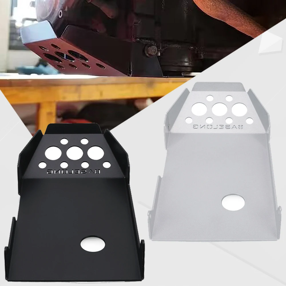 For BMW K75 K100 K1100 K1200 Aluminium Skid Plate Engine Guard Chassis Protection Cover Motorcycle Modification Accessories K75
