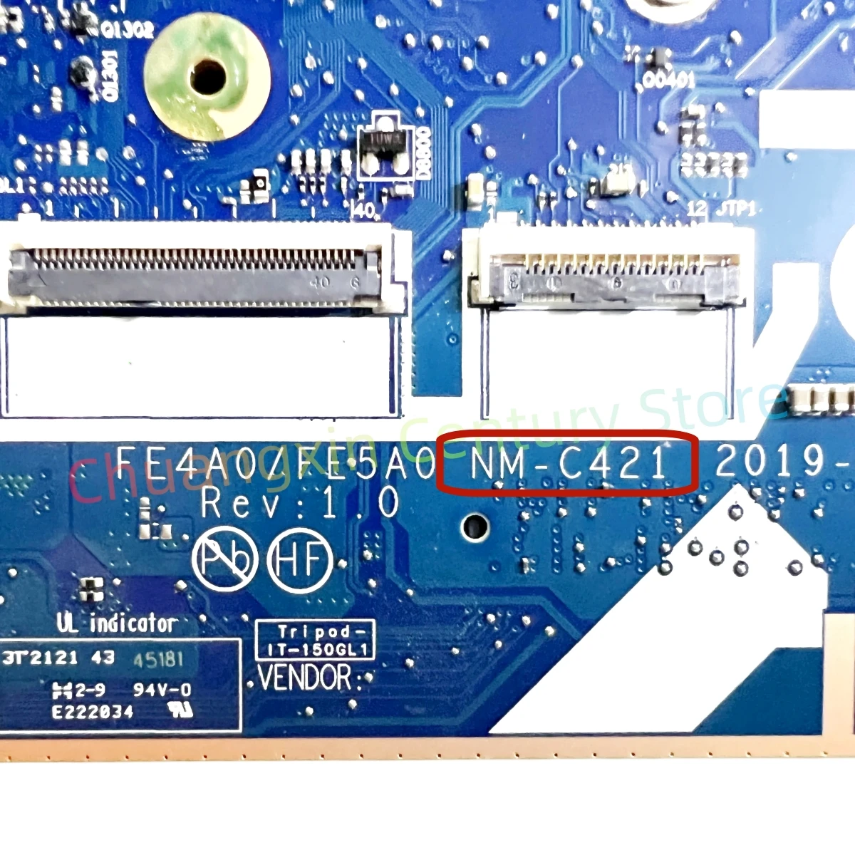 NM-C421 motherboard for Lenovo ThinkPad E14 E15 laptop CPU: I3 I5 I7-10TH WITH GPU 2GB 100% test ok shipment