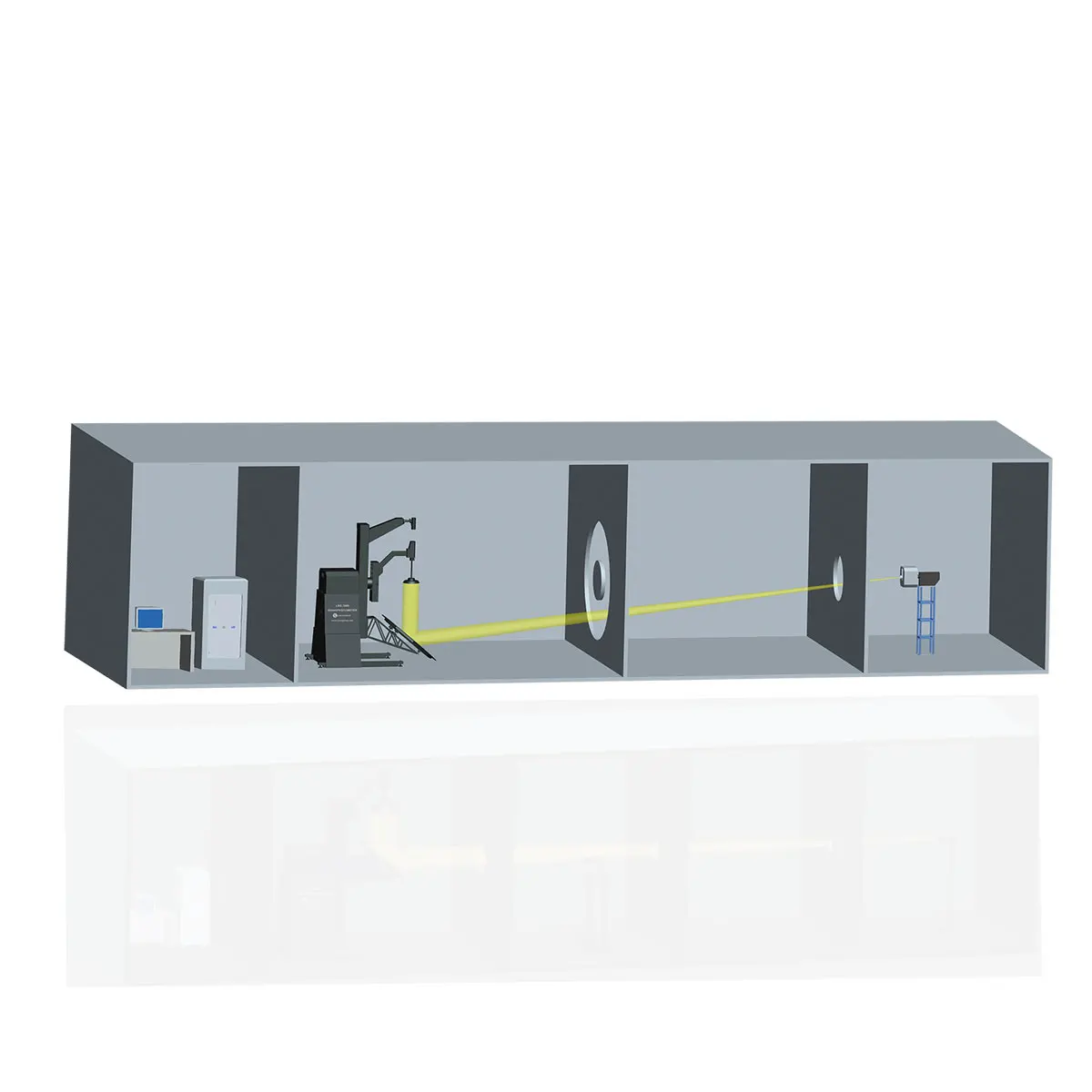 Measurements Lamp And Lantems Rotating Dialux Goniophotometer Measure Light Fitting For Agricultural Vehicle