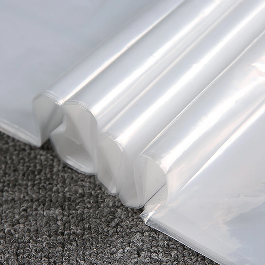

10pcs 60X150Cm Waterproof Transparent Garment Cover Dustproof Storage Bag For Suit Coat Shirt Moth Resistant Travel Home
