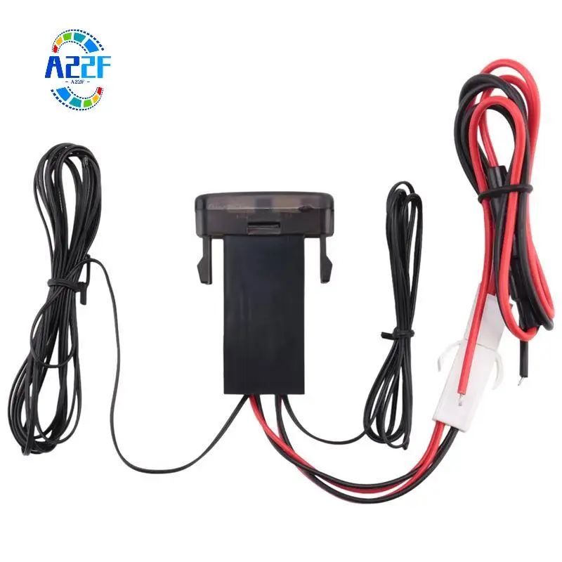 A22F-Dual Temperature Display Inside And Outside The Car Dual Temperature Sensor For Toyota Corolla Reiz Prado Prius