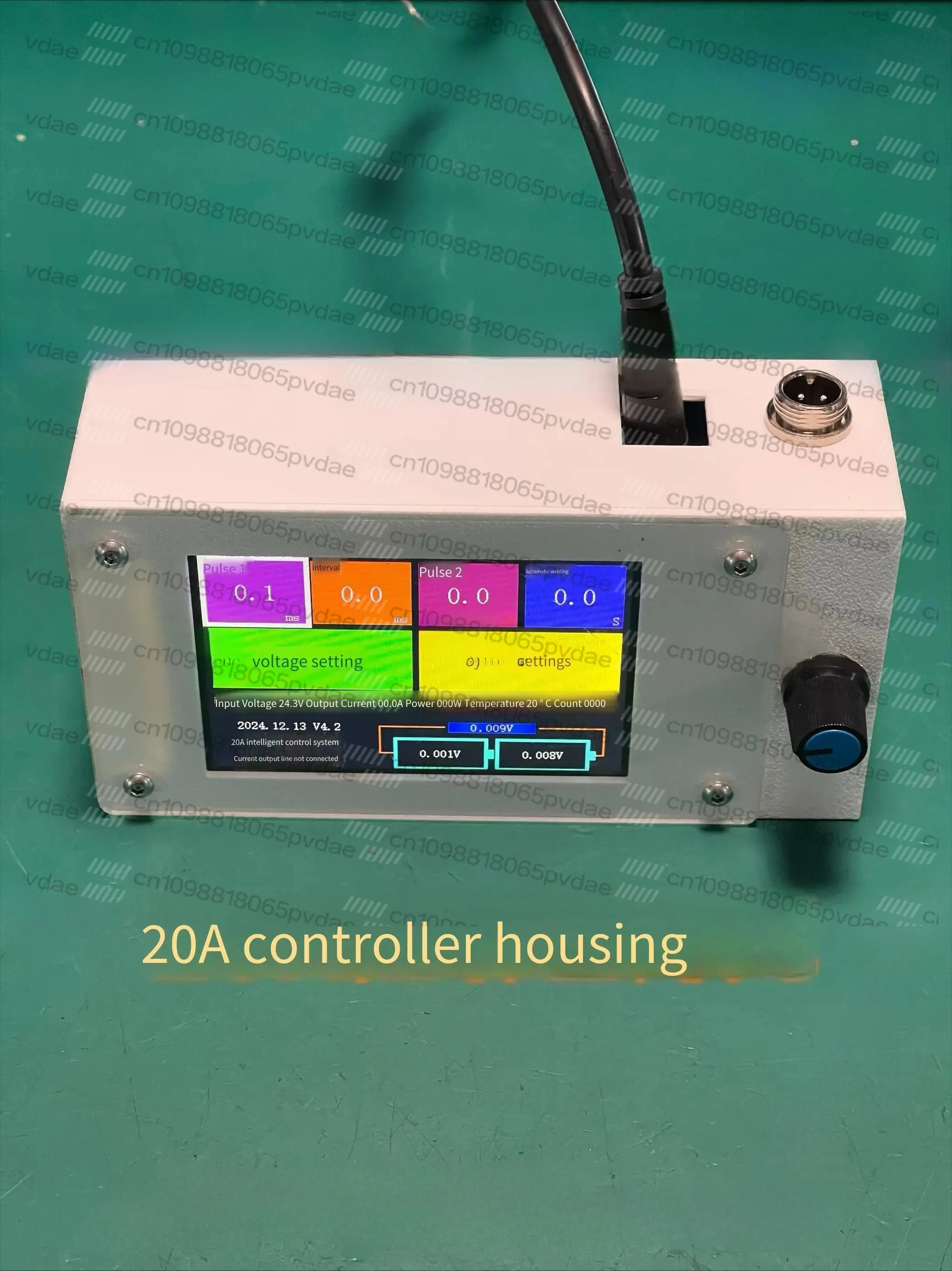Energy Storage Type Spot Welding Machine Controller 20A Version DIY Spot Welding Machine Control Board Dual-pulse Intelligent Co
