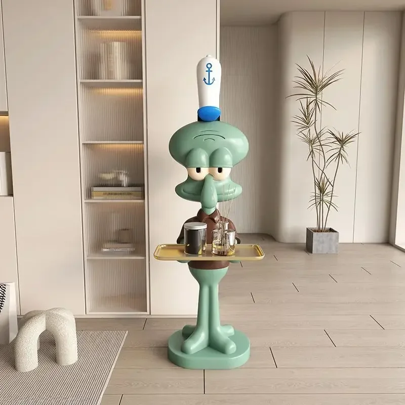 

Squidward Floor Decoration Storage Shelf Resin Material Suitable for Living Room Study Bedroom Housewarming Gift