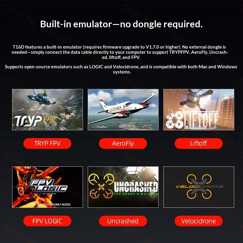Radiomaster T16D Remote Controller ELRS Transmitter Voice Broadcast Built In Simulator For FPV Drone Fixed Wing Aircraft English