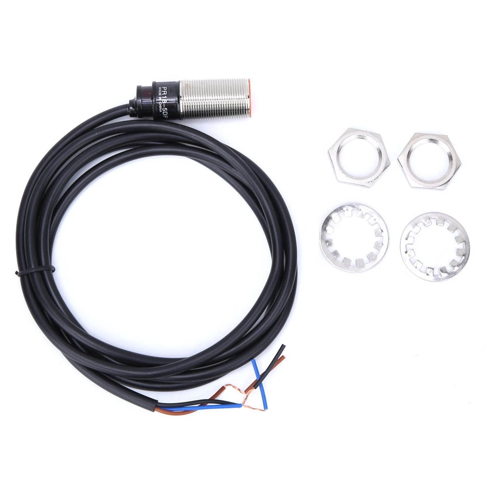 BERM Inductive Proximity Switch 5mm Distance Detection Sensor DC10~30V 3 Wire PNP NO
