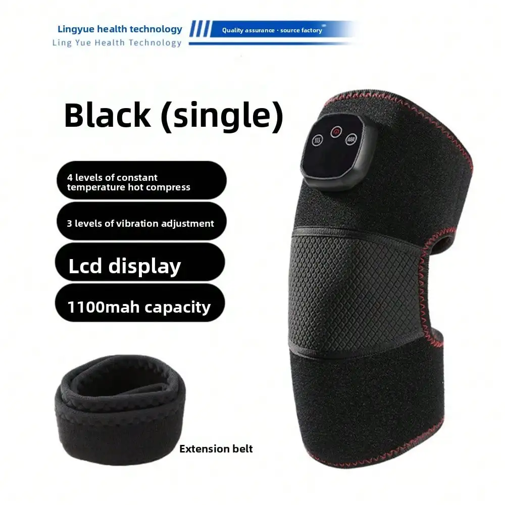 Electric Heating Knee Pads Electric Massager Elbow Joint Care Instrument Leg Knee Hot Compress Vibration Massager Heated Knee Pads