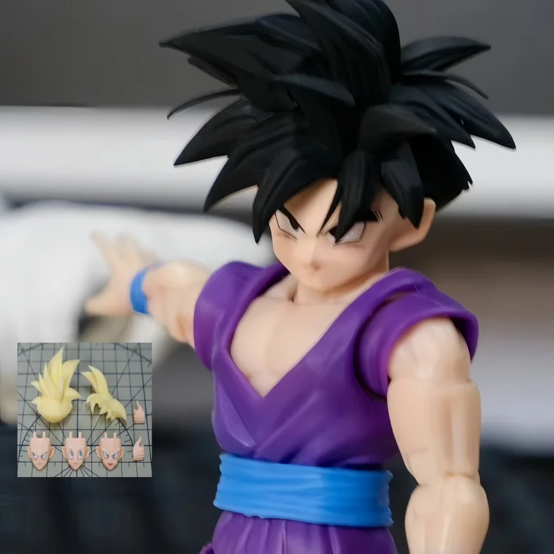 

Air&HM AH003 Dragon Ball Z Shf Gohan Фигурка для волос Головы Аксессуары для волос Комплект Коллекционные игрушки Подарки