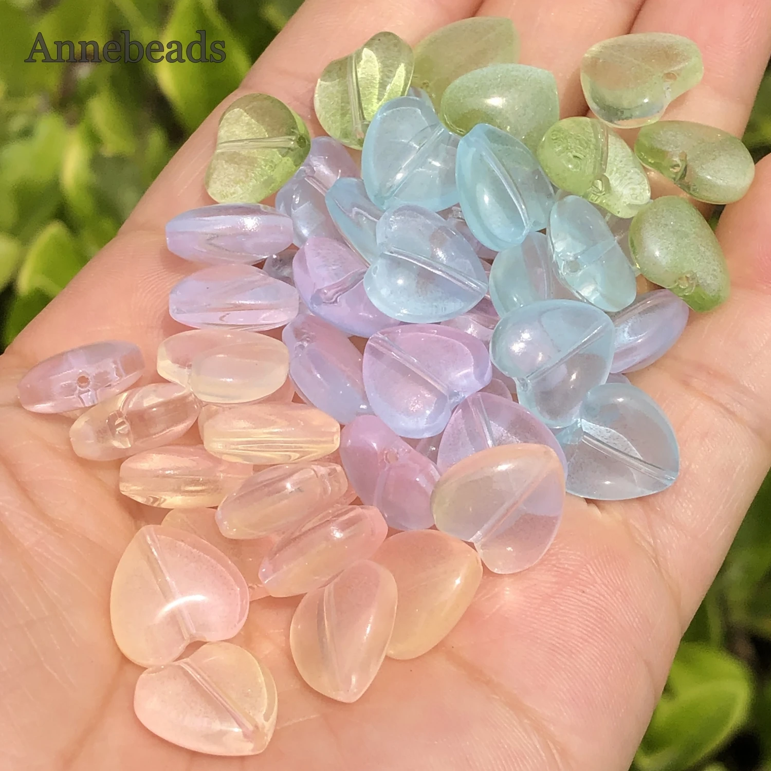 12mm Red Czech Lampwork Crystal Glass Beads Loose Heart Spacer For Jewelry Making Diy Needlework Bracelet Necklace Accessories