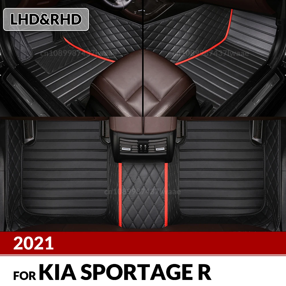 

Автомобильные коврики для Kia Sportage R 2021, пользовательские автомобильные подушечки для ног, автомобильный ковер, аксессуары для интерьера