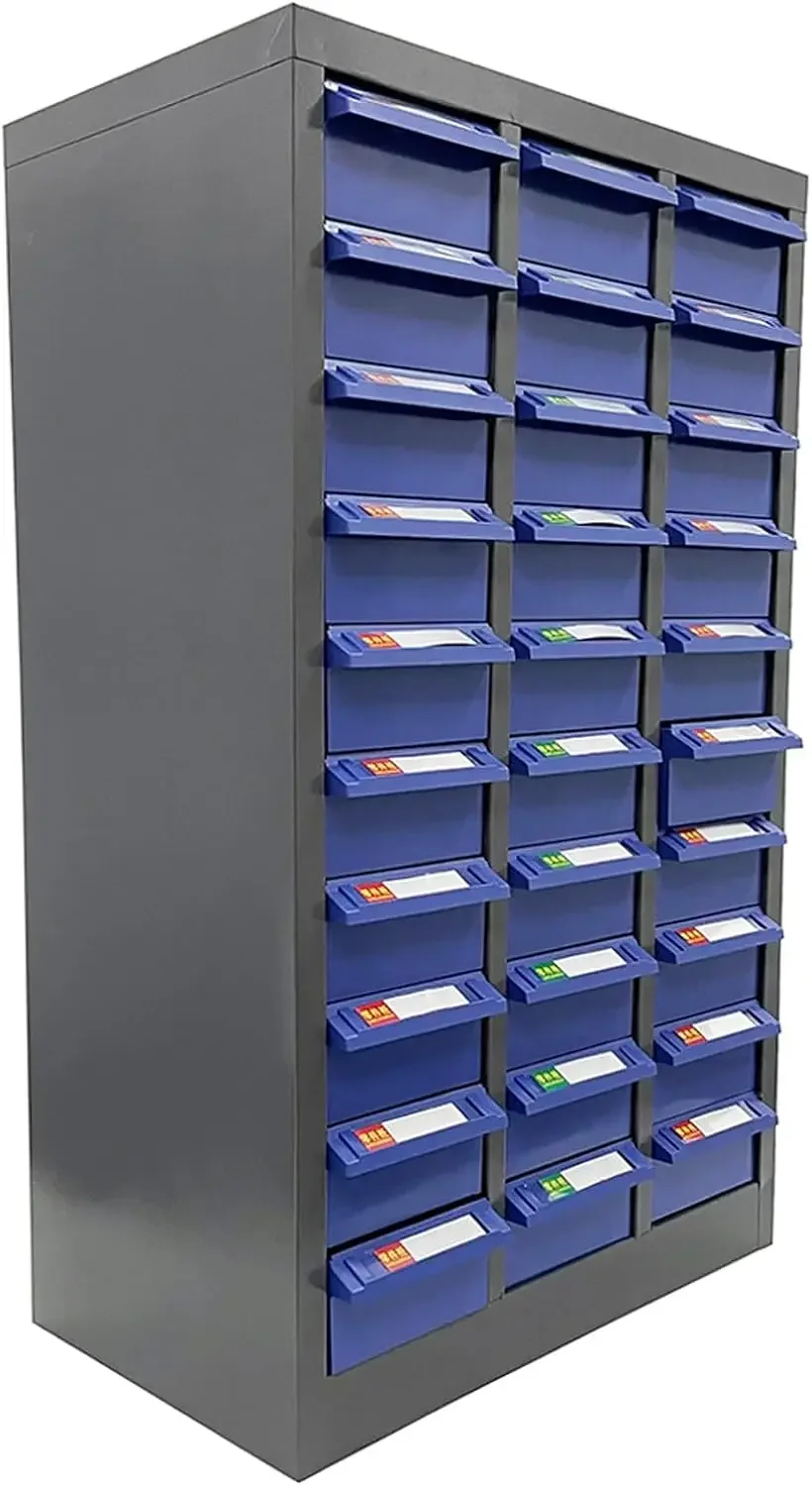 Bolt And Nut Tool Storage Cabinet 30 Drawers Parts Cabinet Contains Assortment Kit Part Cabinet Organization Shelves