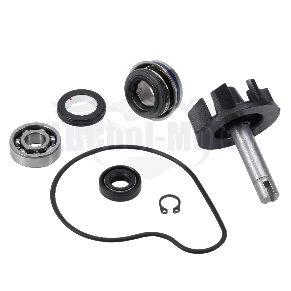 Water Pump Repair Kit For YAMAHA FZX250 ZEAL 1991-1992 FZR250 1989-1994 1990 1991 92 1993 Gasket O-ring Seal Set 1HX-12450-00-00