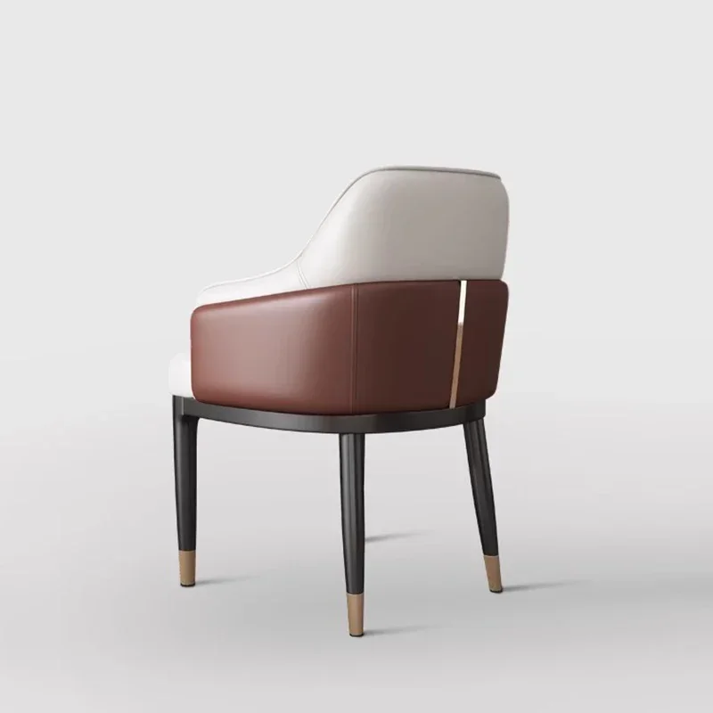 Nordic Elastische Eetkamerstoelen Comfortabele Op Maat Gemaakte Europese Esthetiek Eetkamerstoelen Luxe Ergonomisch