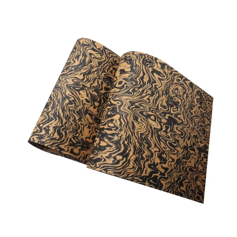 0.5mm Wide Black Golden Sandalwood Veneer for Background Wall DIY Frames Sheets Modern Furniture Decorative Panels L:250*58cm