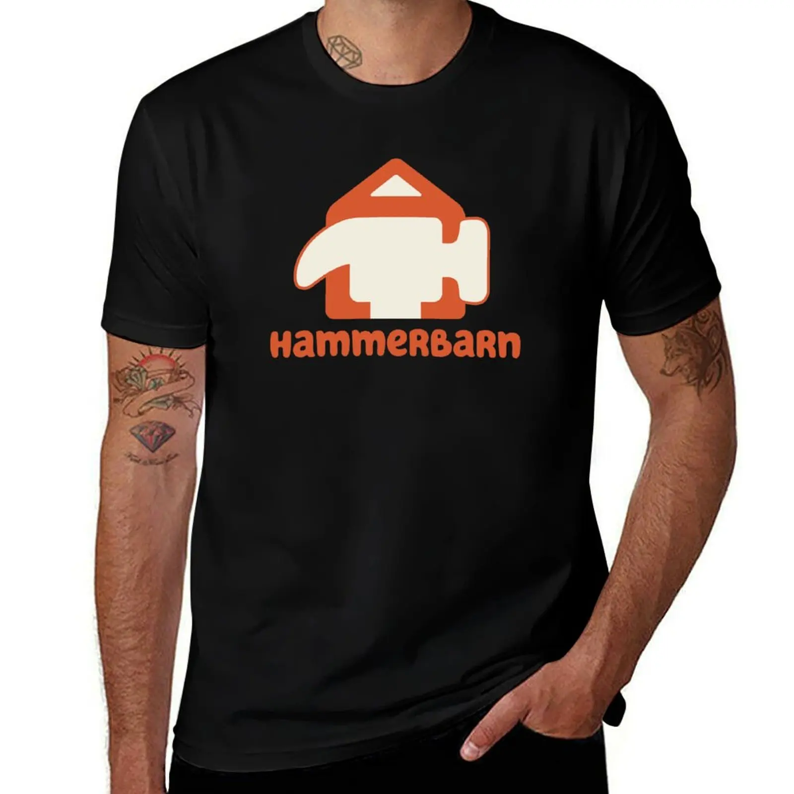 

Hammerbarn from Bluey T-Shirt High Elasticity Sports Tee Shirt