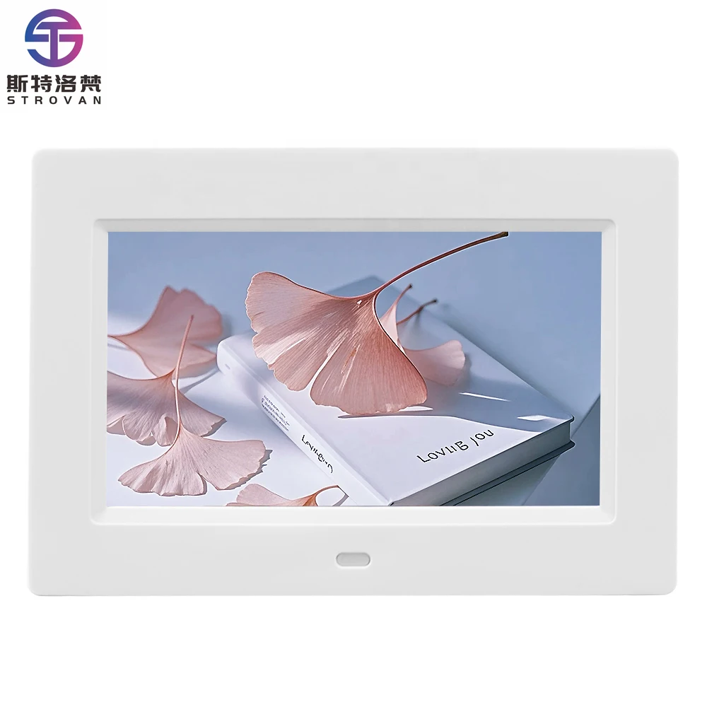 New Smart WIFI Digital Picture Frame with HD IPS Display 7 Inches High Resolution All-in-One With Multi-Language Support