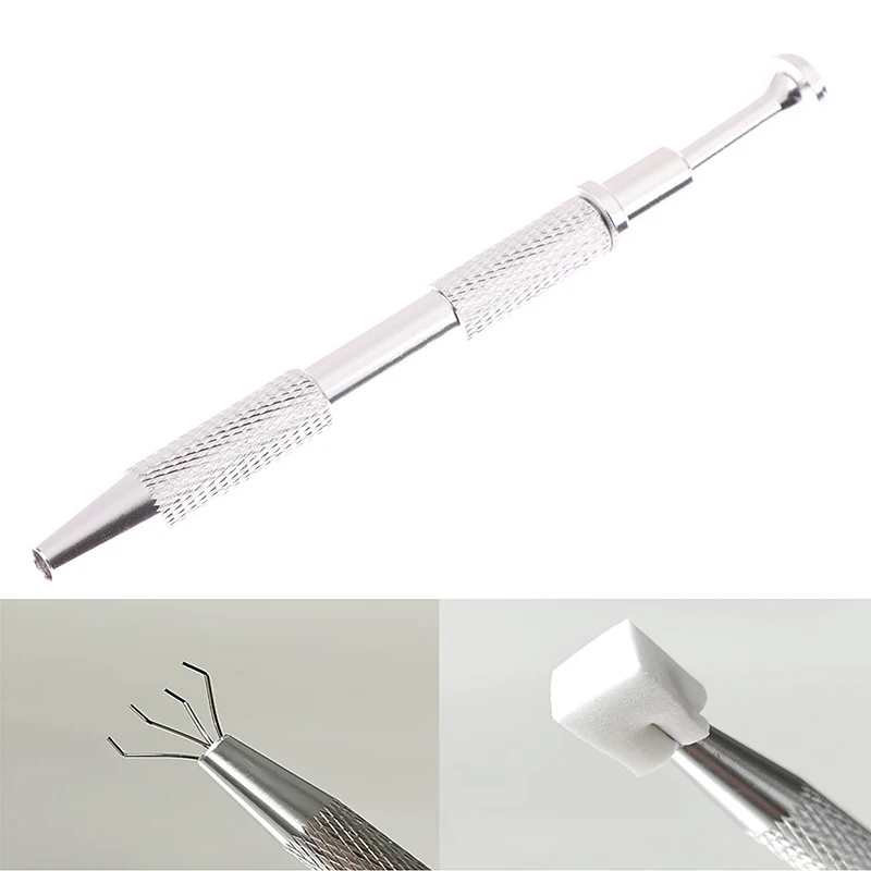 4 Claws Beads Holder Pick-up Tool Diamond Gems Prong Holder Tweezer Catcher Grabber High Precision Body Tattoo Piercing Tool