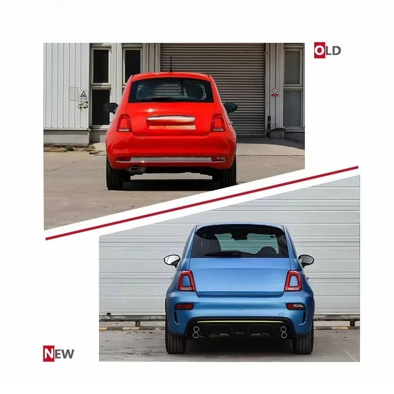 High Quality ABARTH Style PP Body Kit for FIAT 500 2007-2025 Perfect Fit Upgrade Parts