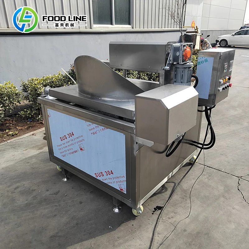 Customized Commercial Electric Heating Deep Fryer SUS 304 Stainless Steel for Fried Seafood & Snack Factory