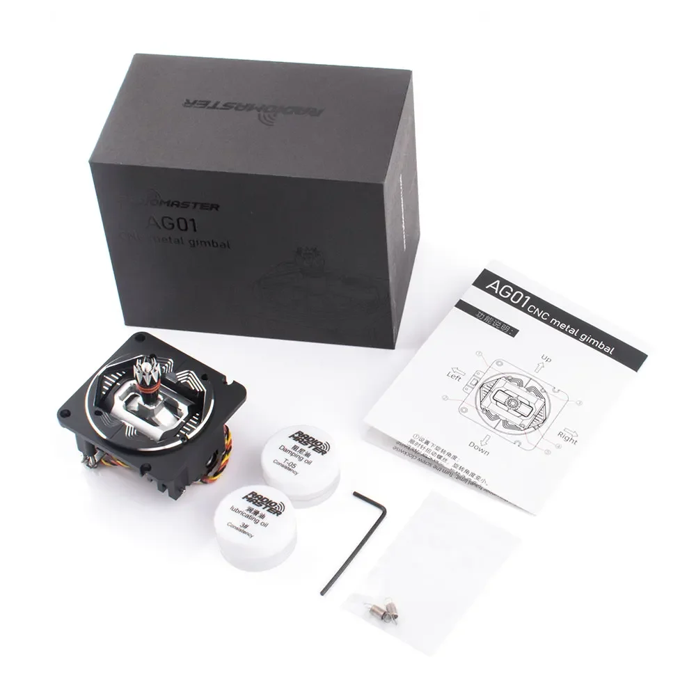 RadioMaster TX16S AG01 Full CNC Throttle and Centering Hall Gimbal For TX16S MKII Series Colorful Drone DIY RC Parts view 4