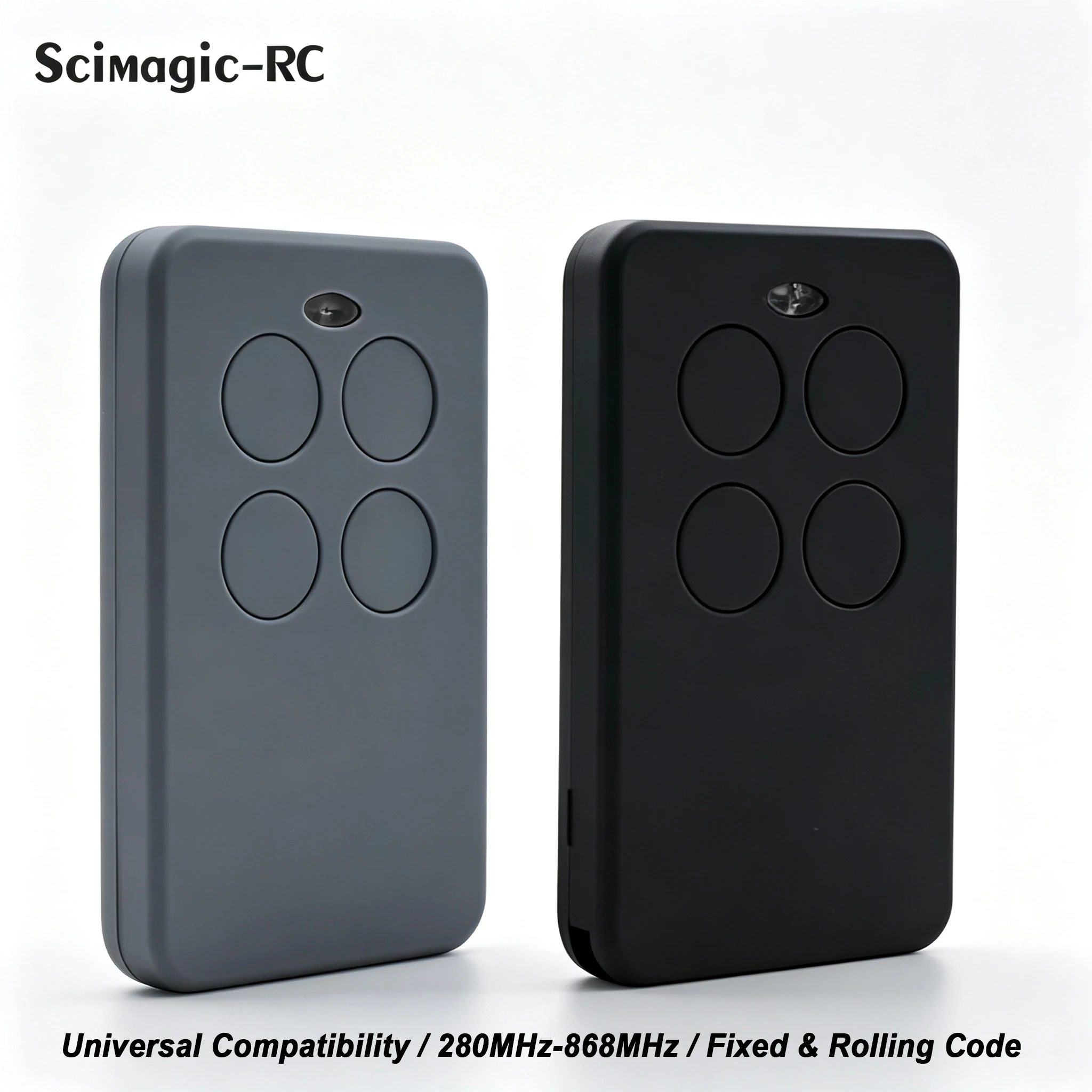 Multi‑Frequency Garage Door Remote Duplicator 280‑868MHz Fixed & Rolling Code Cloning Remote for Gate Door Opener Transmitter