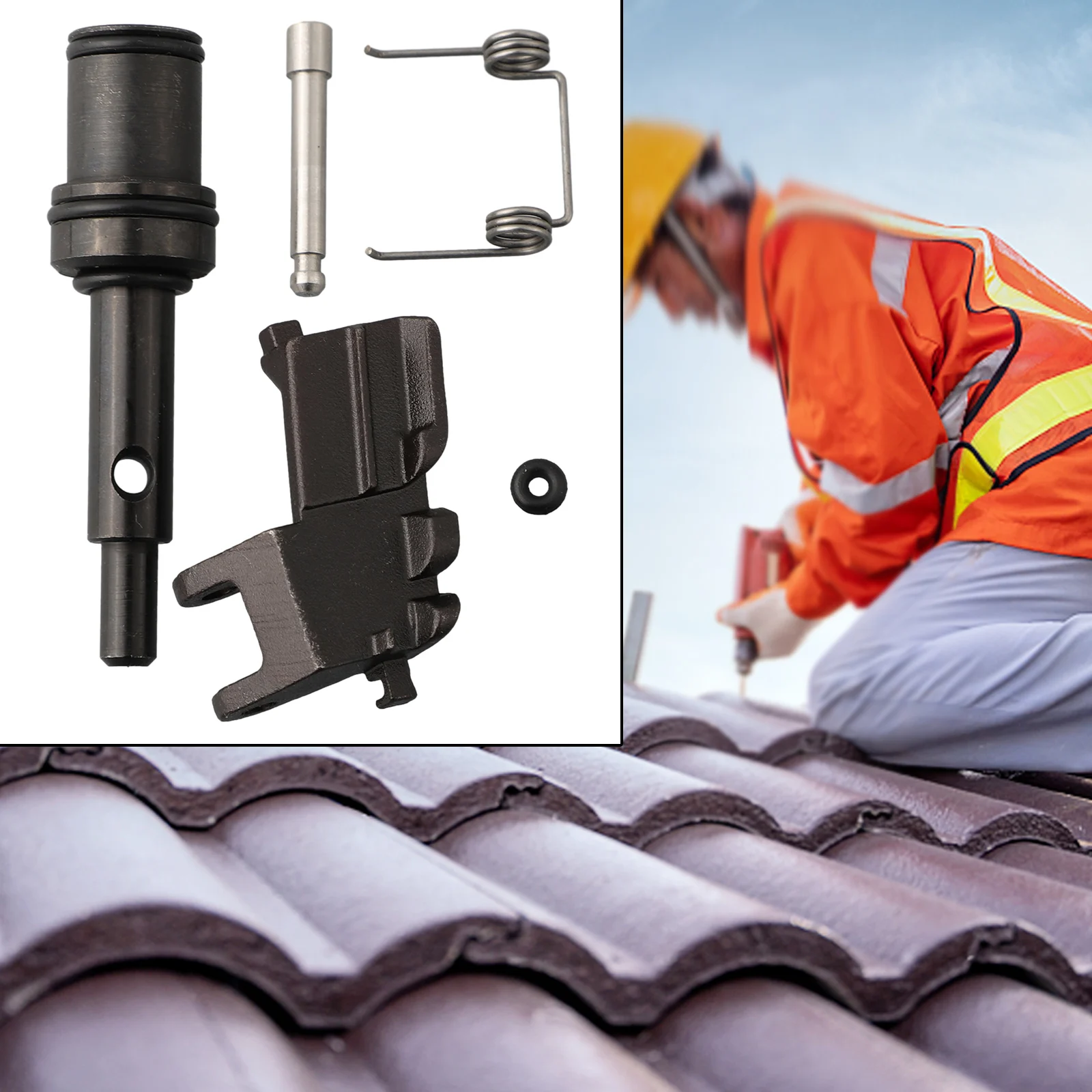 For NV45AB For NV45AB2 Compatible Piston Feeder And Spring Part Kit High Durability Metal Material 878152 883901 877761 Set