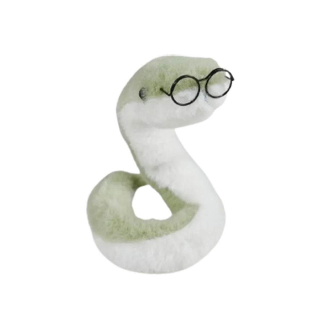 

Плюшевая плюшевая игрушка «Год змеи», обертывание вокруг руки, мягкая плюшевая кукла со змеей, удобная мультяшная кукла-змея с животными