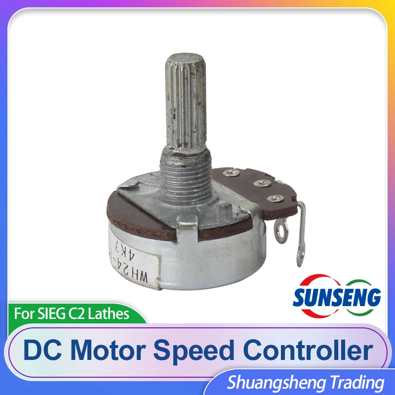 DC Motor Speed Controller/Adjustable Variable Speed Switch/DC Motor Driver/SIEG C2-180 C1/C2/C3/SC4/M1 WH24-1 4K7