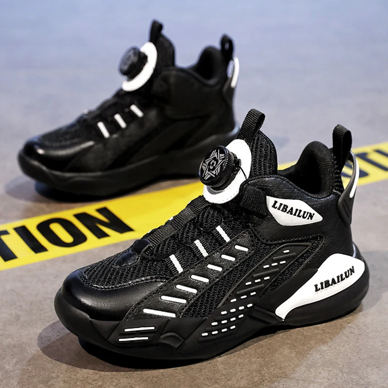 2025 Boys Basketball Shoes, Spring New Kids Sneakers, Breathable Sports Shoes  Big and Little Boys Lightweight Athletic Footwear