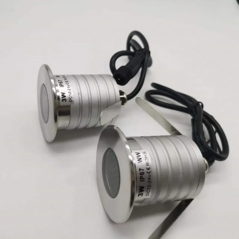 Outdoor Garden Grille light IP67 1W 3W CREE LED Downlight 12V 24V for Bathroom SPA Honeycomb lighting IK10 CE