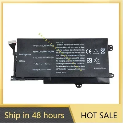 2024 Batteries for Applicable to HP Envy 14 Px03xl TPN-C109 TPN-C110 C111  Battery Laptop battery