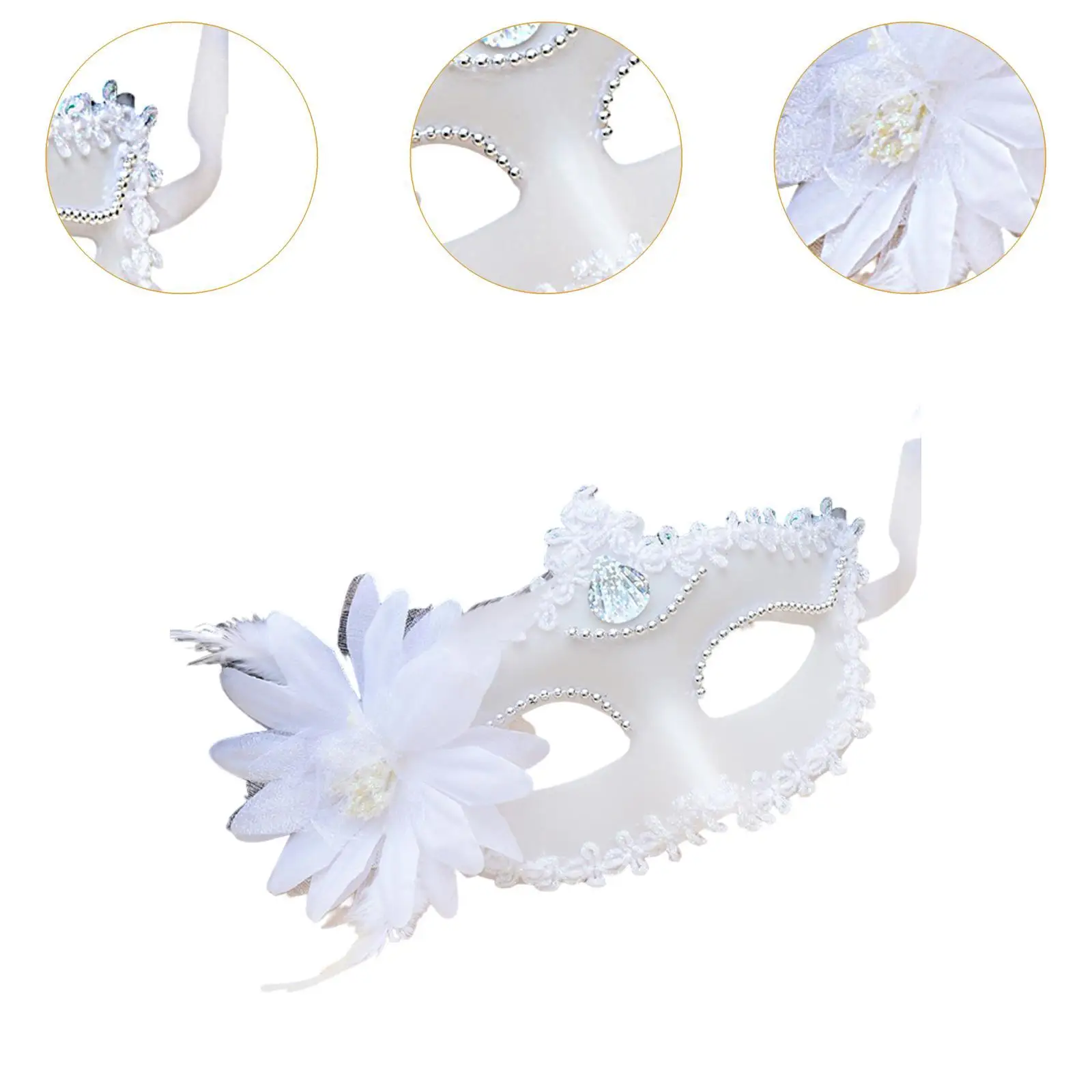 Masque de ixd'Halloween à LED, Accessoires de Costume