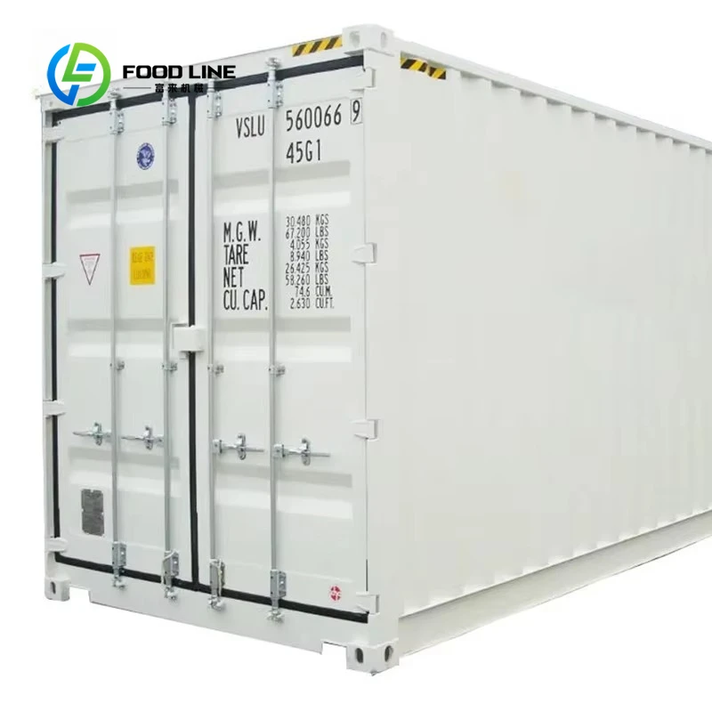 Customized Hydroponic Container Farm Smart Vertical Farming System Indoor NFT Grow Room with LED Plant Light and HVAC Control