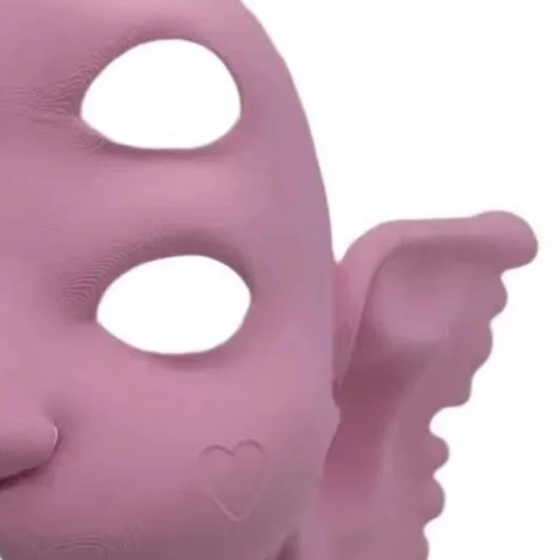 3D Printed Crying Baby Mask Latex DIY Melanies Martinezs Mask Pink MASK Accessory Cosplay Costume Masks